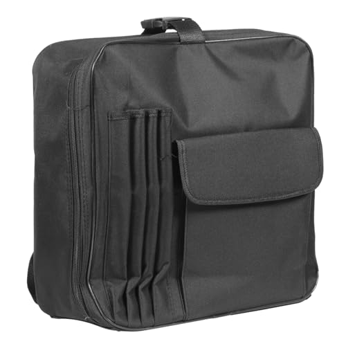 HANABASS Snare Drum Storage Backpack Portable Snare Drum Carry Bag for Drummers Oxford Dual Shoulder Design for Outdoor Use and Percussion Instrument Transport