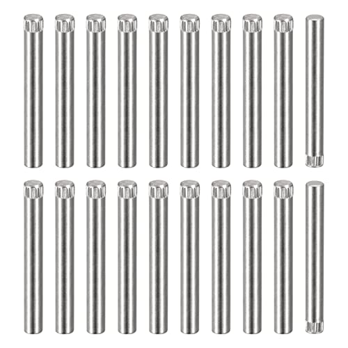 Goupille en acier inoxydable 304 plate chanfreinée 6 x 50 mm 20 pièces
