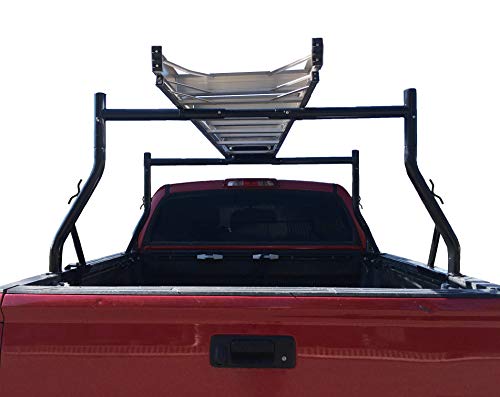 TMS 800 LB Adjustable Fit 2 Bars Utility Ladder Truck Pick up Rack Kayak Contractor Lumber Utility (US Patent NO.D722,007) - Thumbnail 5