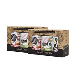 Buy The Purbeck Cider Company Craft Cider Gift Set – 6x330ml Lightly Sparkling Premium Dorset Cans – Twelve Green Bottles