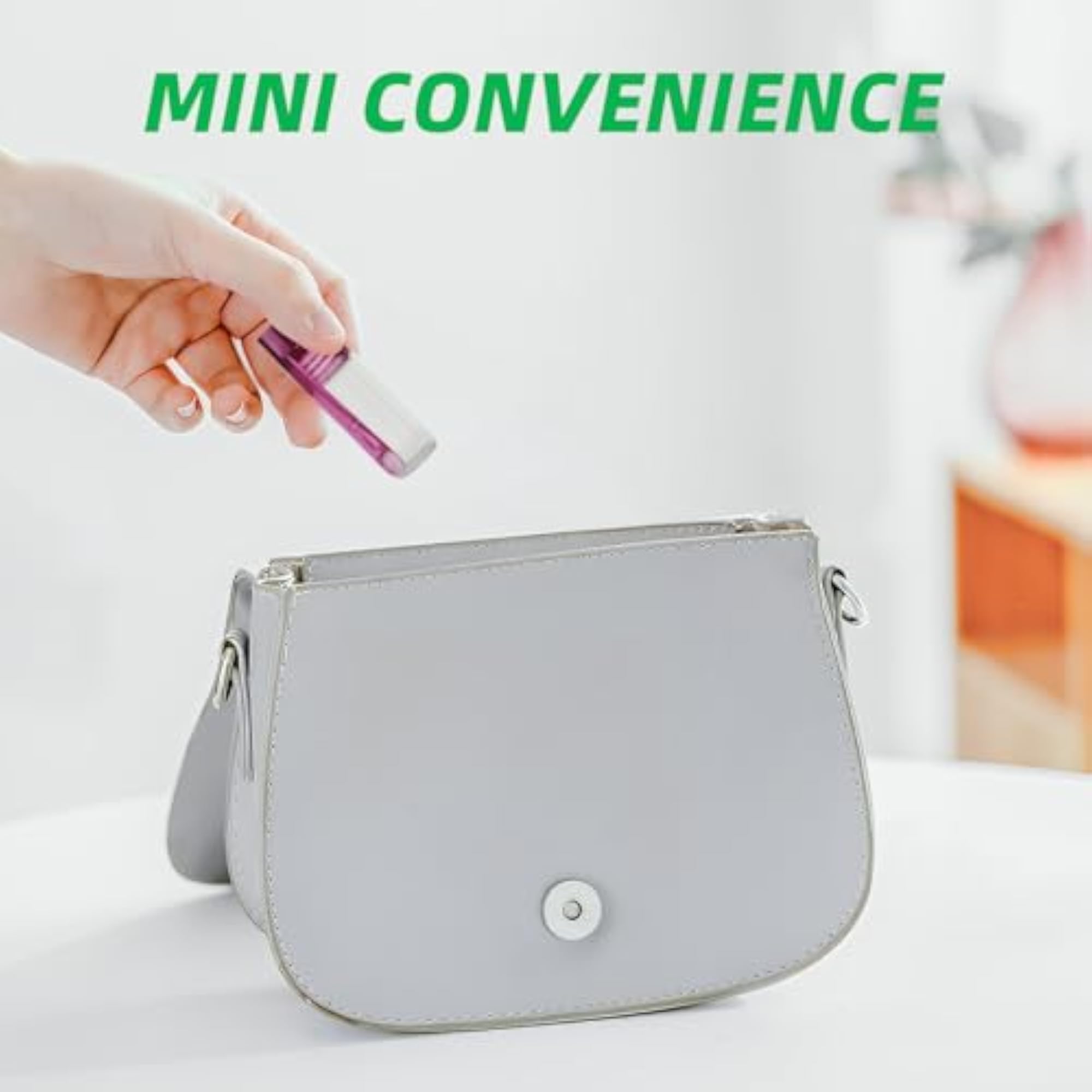 6Pcs Bottle with Spoon, Practical Vial Kit for Travel