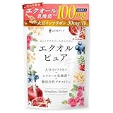悩み解決ラボ エクオルピュア 30日分 エクオール 乳酸菌 100mg アグリコン型 イソフラボン 30mg ビタミンB12 国内製造 美容 サプリ