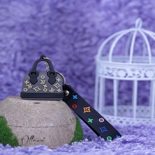 Image of OTTAVO Cute Cartoon 3D Silicone High -Quality PVC Material Keychain, Suitable for Boys and Girls - Pack of 1.