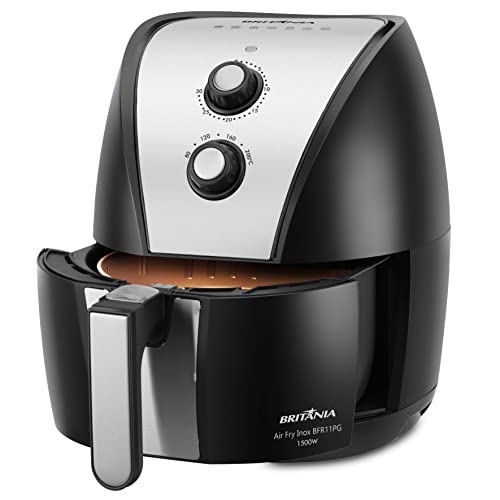 Britania FRITADEIRA AIR FRY INOX BFR11PG 110V 4 41jxo3eDhoL