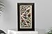 EliPOT Ceramic Painted Framed Tile, Ceramic 4x8 Tile Art Frame, Ceramic image Tile Frame (Mutlicolors)