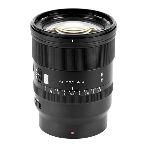 Image of VILTROX 85mm f1.4 Pro Z Lens, AF 85mm f /1.4 Z for Nikon Z-Mount, Portrait Lens for Nikon Z Mount Z5 II Z6 II Z7 II Z8 Z9 Zf Z6 III Z7 Z50 Z50 II Z30 Zfc ZR
