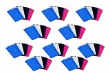 Generico Cut cards, carte da Taglio per Poker, 100 Pezzi, Multicolore, Blu, Bianco, Nero, Rosa, Viola