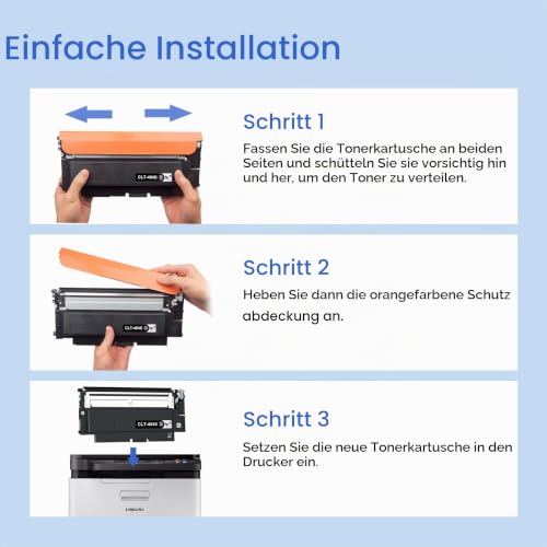 CLT-K404S Kompatibel mit Samsung C480W Toner C48X Series Xpress C480FW – Ansicht 6
