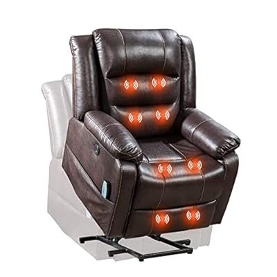 FDW Lift Chair for Elderly Massage Chair Lift Chair Power Recliner Recliner Clearance Electric Recliner Wall Hugger Recliner Chair Living Room Chair with Remote Control by FDW