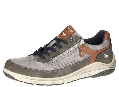 Baskets Mustang Homme 4160-305 : Sneakers de Mode Urbaine