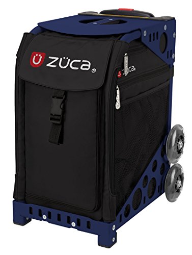 ZUCA Bag Obsidian Insert & Navy Frame w/Flashing Wheels