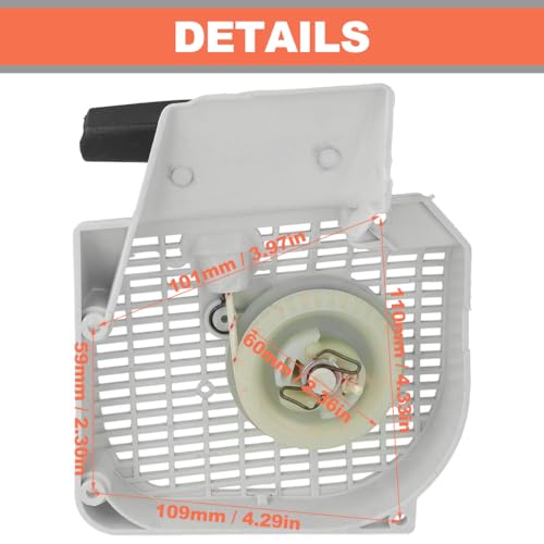ZAMDOE Recoil Starter Pull Starter Recoil Assembly for STIHL 021 023 025 MS250 MS230 MS210 Chainsaw Replaces #1123 080 1802 - Image 2