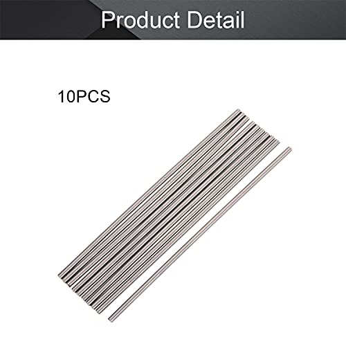 Barra redonda de acero HSS 2.3mm x 100mm 10pcs miniatura 4