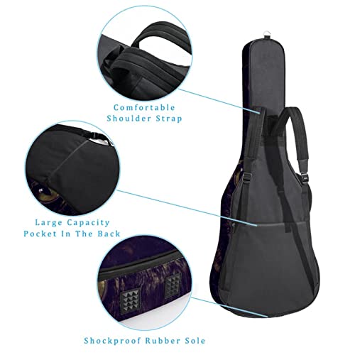 Hondank Diverses icônes de voiture Étui de protection rembourré pour guitare acoustique classique, Multicolore 10., 42… - Les Beatles, Paul McCartney, John Lennon, RIngo Starr, George Harrison Hondank Diverses icônes de voiture Étui de protection rembourré pour guitare acoustique classique, Multicolore 10., 42… – Image 4