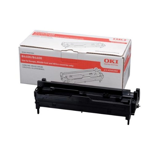 Tambour OKI B4400 B4600 noir pour imprimer sans traces au bureau jusqu'à 25K pages