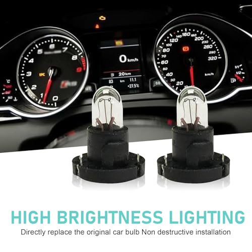 5 unidades bombillas tablero T4 14V 1.12W blanco miniatura 3