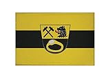 U24 Aufnäher Ainring Fahne Flagge Aufbügler Patch 9 x 6 cm