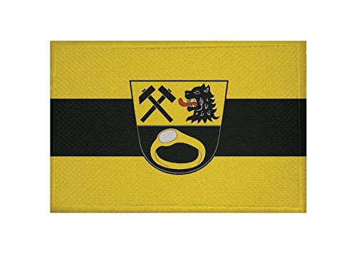 U24 Aufnäher Ainring Fahne Flagge Aufbügler Patch 9 x 6 cm