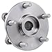 TRQ Front Wheel Bearing & Hub Assembly with ABS Sensor Compatible with 2010-2012 Lexus HS250h 2016 Scion iM 2011-2016 tC 2008-2015 xB 2017-2018 Toyota Corolla iM 2012-2017 Prius V 2006-2012 RAV4