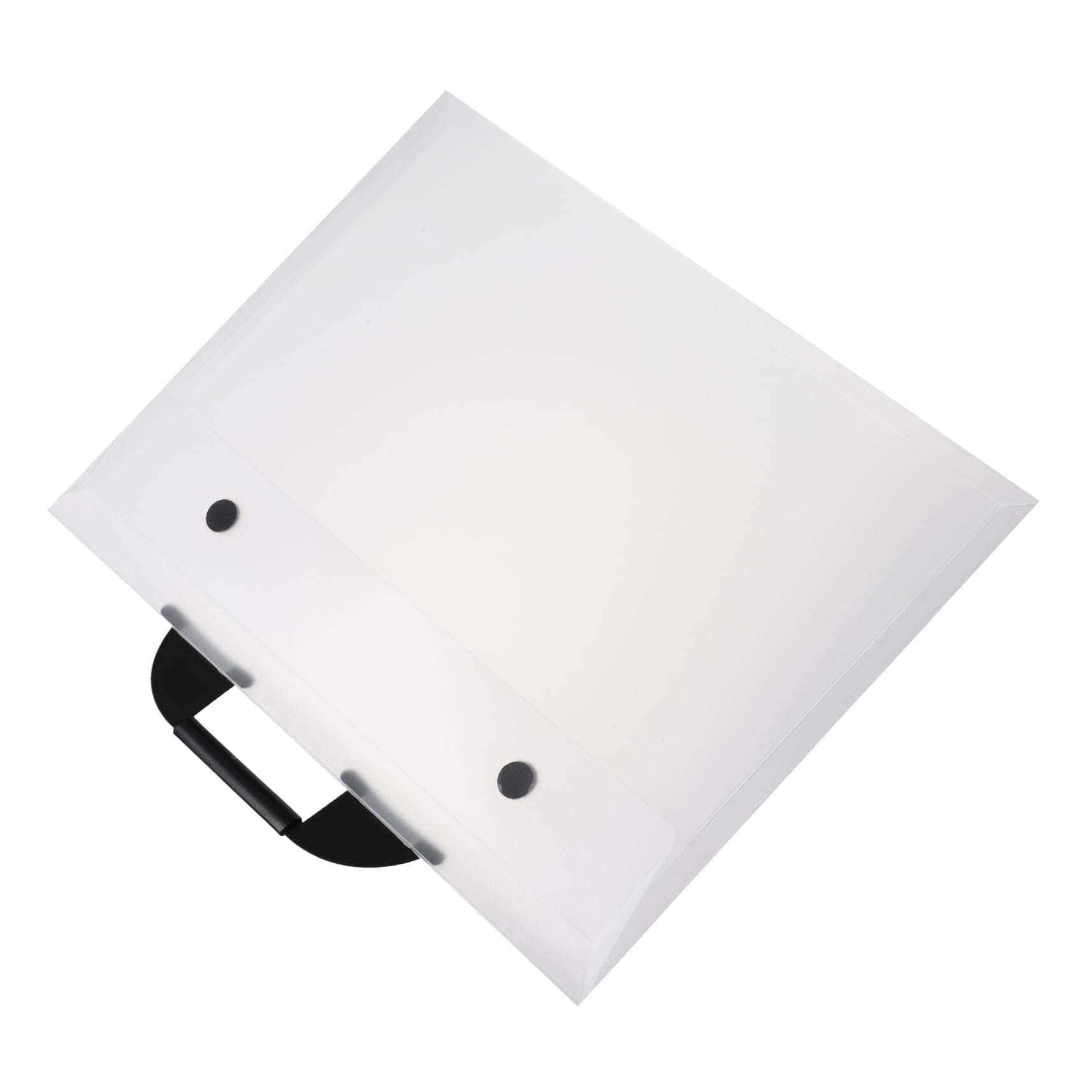 OSALADI Handheld Artwork Bag Durable Art Portfolio Folder for Safe Document Storage Transparent File Pouch for Artists Designers Students and Families for Outdoor