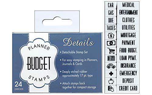 Details Budget Planner Stamp Set (CU-07946)
