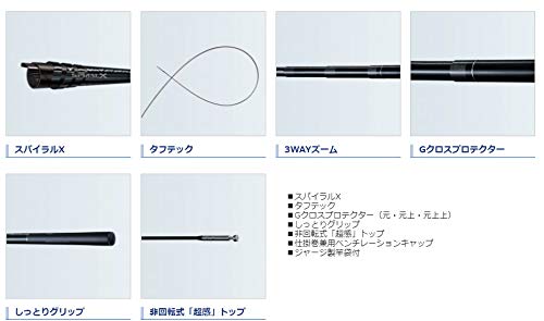 Amazon | シマノ(SHIMANO) ロッド へら竿 20 ボーダレス 50 GL 540T