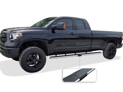 Estribos Laterales de Acero Inoxidable para Toyota Tundra miniatura 6