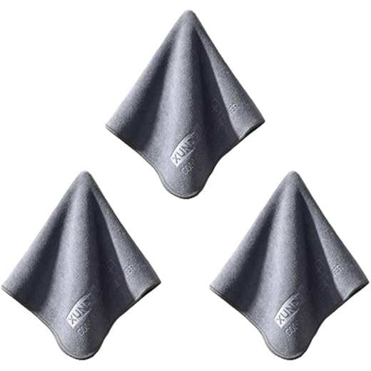 Microfiber Double-Sided Cloths Pack of 3 30x30 cm