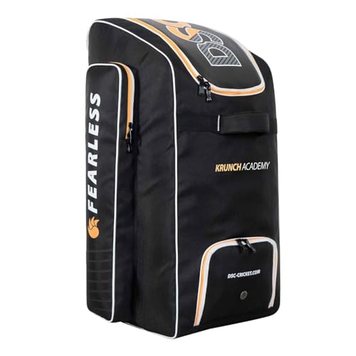 Image of DSC Krunch Academy Duffle Cricket Kit Bag - Large Capacity Sports Equipment Travel Bag for Players
