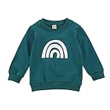 Geagodelia - Sudadera de manga larga para niña, diseño de leopardo, otoño, invierno, informal, ropa para niñas Verde 4-5 años