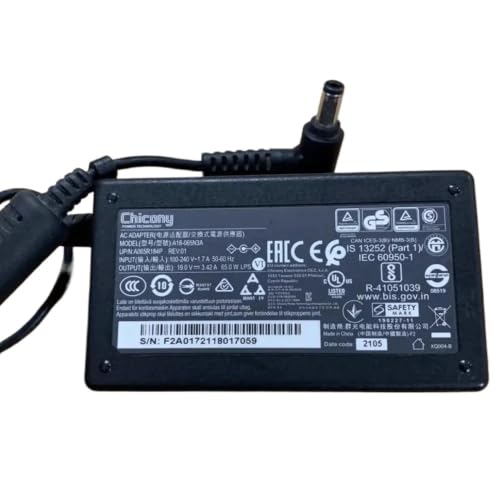 Cargador para portátil Chicony 65W ideal para trabajar en tu escritorio 4