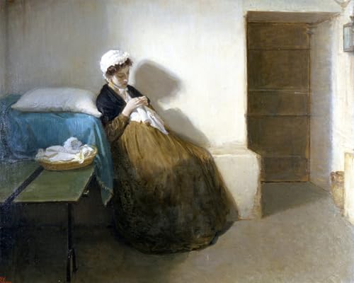 Peinture république napolitaine par Gioacchino Toma pour décorer une chambre à coucher moderne
