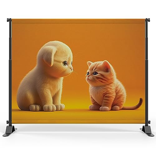 JJ'S PROMO Premium Aluminum Sign Holder Stand for Effective Displays: Step & repeat backdrop stand