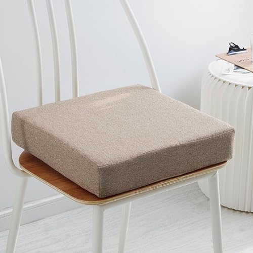 Coussin de chaise antidérapant 40x40 contre le mal de dos au bureau et au salon