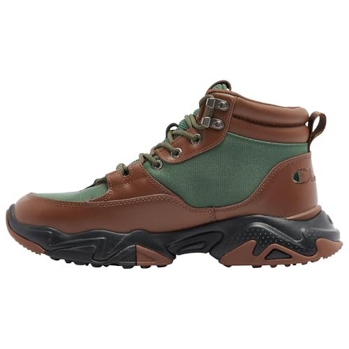 Champion Men's Bromad Lock Shoes Boots (Brown/Green, US Footwear Size System, Adult, Men, Numeric, Medium, 11)