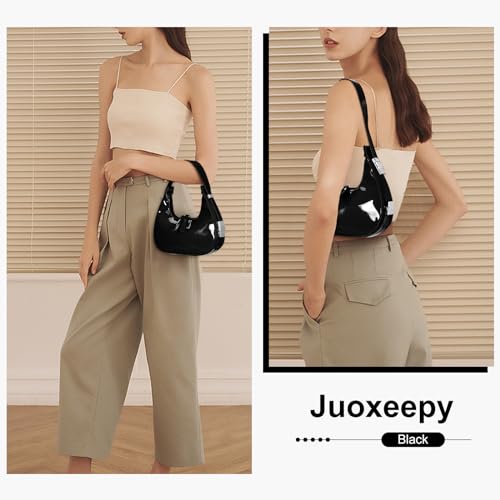 Image of Juoxeepy Ita Bag Cute Bow Purse Aesthetic Japanese Shoulder Bag Faux Leather Tote Bag Y2k Red Handbag Purse