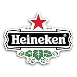 2 (Pieces) 3' and 5' Beer Sticker, Waterproof Vinyl Decals for Many Purpose Like Cars, Trucks, Laptops, Phones, Windows and More