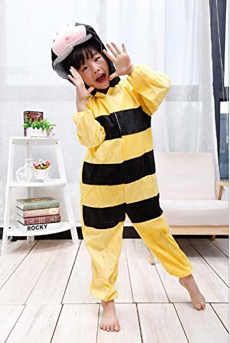 BEE Costume for Kids 1-6 years | Animal Costumes for Kids | BEE Jumpsuit Halloween Costume for Kids |BEE Costume for Toddlers (Medium)