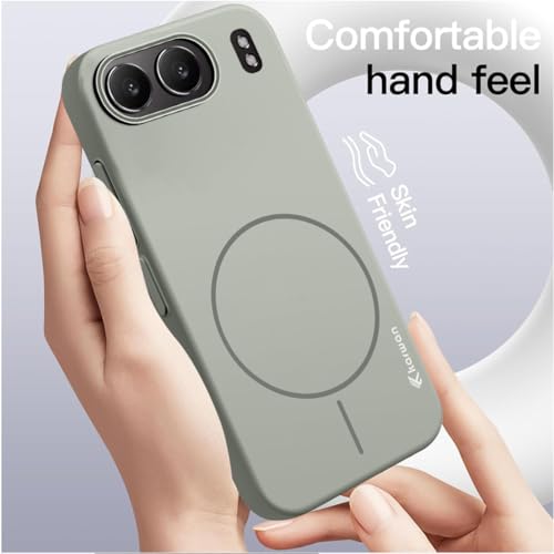 Image of KARWAN️Magnetic Ultra Slim-Fit Back Case Cover for Oneplus Nord 4 |Hard PC Case Cover| Ultra-Thin & Light Weight with [Ultra Premium Feel] Case for Oneplus Nord 4 (Grey)
