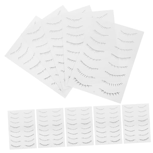 NULYLU つけまつげシール 10枚入り 下まつげエクステステッカー アイメイクツール 女性用 自然な仕上がり コスプレメイク パーティーや結婚式に