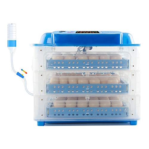 ZFF Eggs Incubator Automatic Water Intake 192 Eggs Large Farm Poultry Hatcher Hatching Chicken Duck Dove Quail Temperature Control