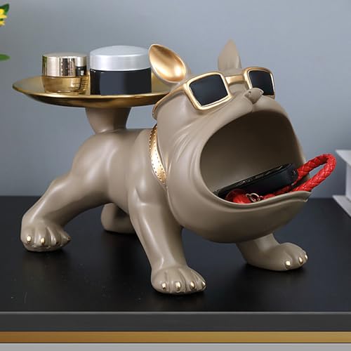 Bandeja para llaves de perro de boca grande ideal para decorar tu recibidor 8