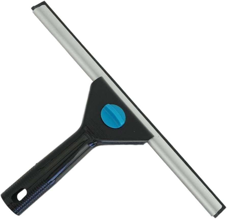 Image of Moerman 14 Inch All Purpose Window Squeegee - Lightweight Durable Plastic Handle -Aluminum Channel with Streak Free Rubber - for Window Cleaning, Showers, and Mirrors