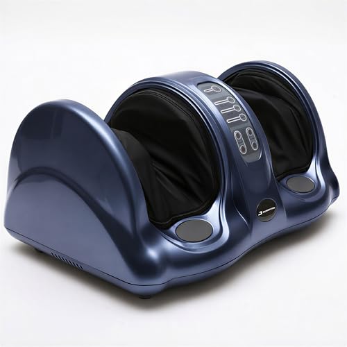Image of Durafit91 Electric Foot Massager for Pain Relief, Feet Massager with Hand Simulation Massage, Air Compression, Shiatsu, Deep Kneading, Blood Circulation, Relaxation & Stress Relief, Portable Massager