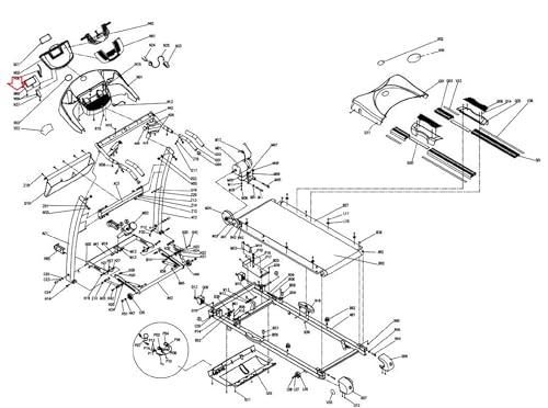 Image of Hydra Fitness Exchange Upper Control Board 064728-AAX Works HZ Series - WT751 WT951 Treadmill