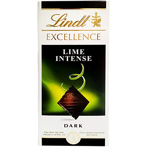 Lindt Tavoletta Di Cioccolato Excellence Lime Intense, 100G