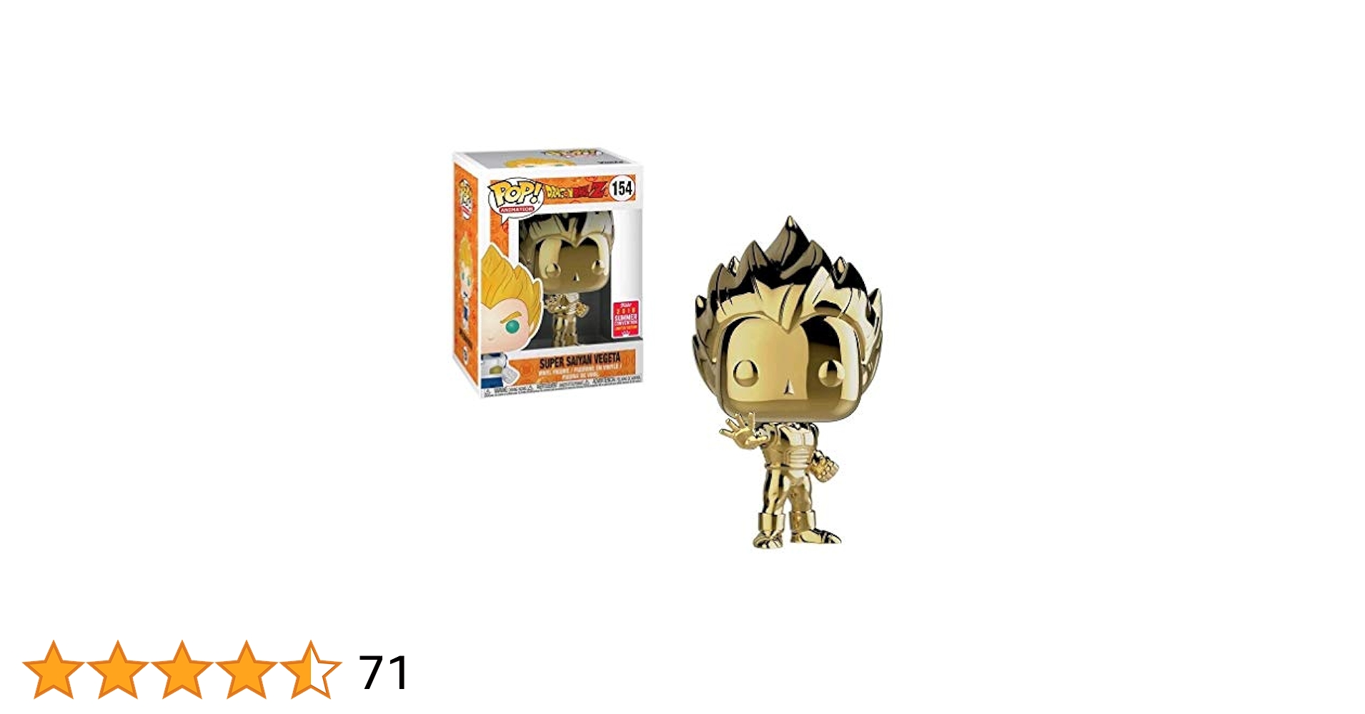 funko pop ゴールド　12体セット Amazon.com: POP Funko Dragon Ball Z Super Saiyan Vegeta Gold