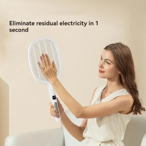 Matamoscas eléctrico recargable portátil con USB tipo C para eliminar mosquitos en casa 6
