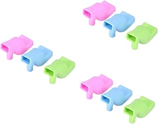 Totority 9 Peças Extensor De Faceta De Torneira De Pia Utilitária Para Crianças Extensor De Alça De Pia Acessórios De Torneira De Silicone Extensor De Torneira Extensão De Torneira