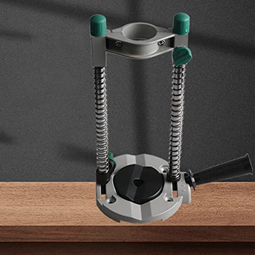 Support pour perceuse réglable et de positionnement pour menuiserie droite - 4